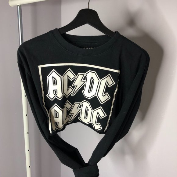 AC/DC Crop Top - Picture 3 of 3